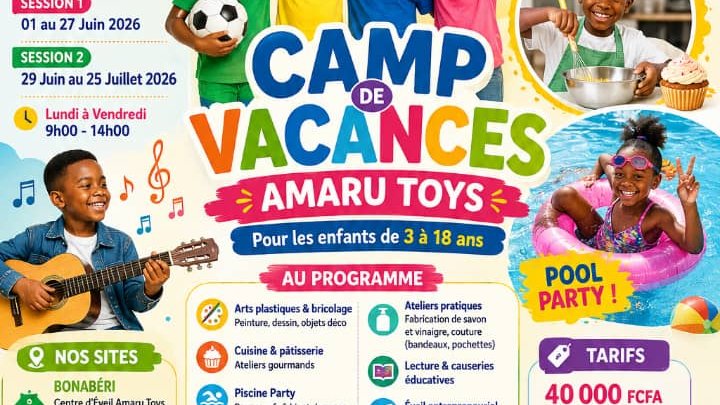 CAMP DE VACANCES AMARU TOYS 